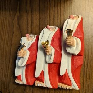 Santas Ringing Bells DEPT 56 Barefoot Santa